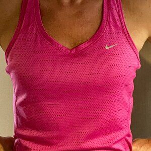 Nike Dri-fit Running Tank, pink, S